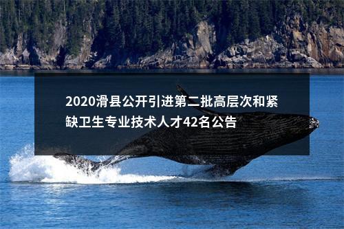 2020滑县公开引进第二批高层次和紧缺卫生专业技术人才42名公告 图片