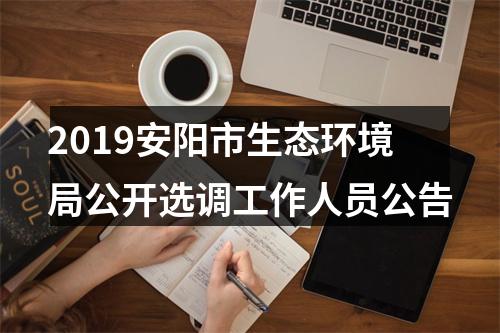 2019安阳市生态环境局公开选调工作人员公告 图片